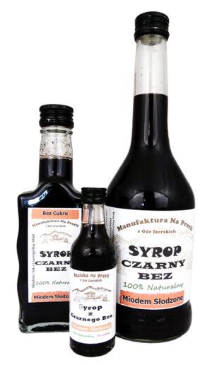 Syrop z Czarnego Bzu z miodem
