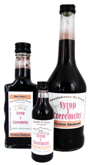 Syrop z Czeremchy z miodem