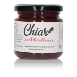 Mus owocowy z nasionami Chia Malinowy 180 g