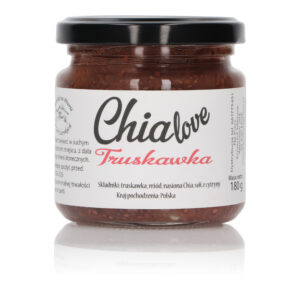 Mus owocowy z nasionami Chia Truskawkowy 180 g
