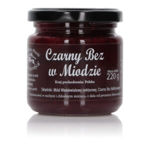 Czarny Bez w miodzie 220 g