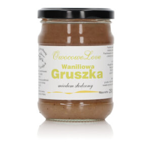 Dżem Owocowe Love Gruszka Waniliowa 250 g