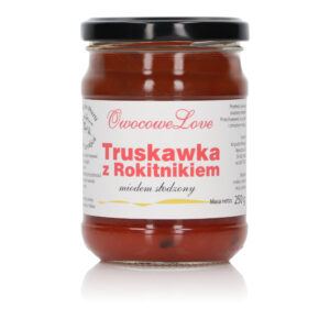 Dżem Owocowe Love Truskawka z Rokitnikiem 250 g
