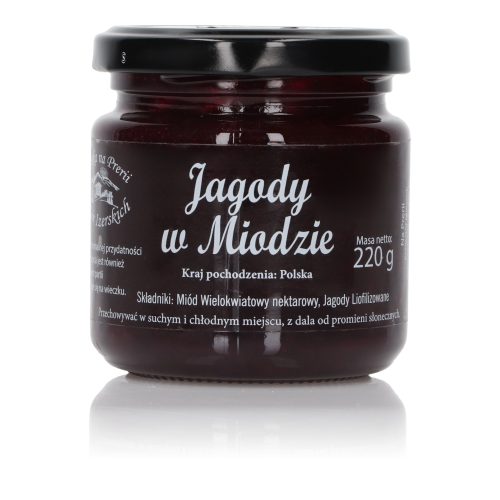Jagody w miodzie 220 g