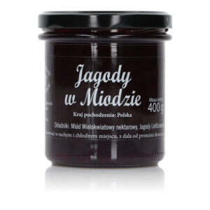 Jagody w miodzie 400 g