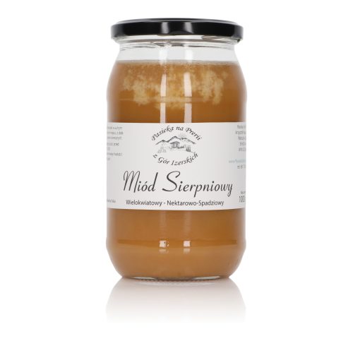 Miód Sierpniowy Nektarowo-Spadziowy 1000 g
