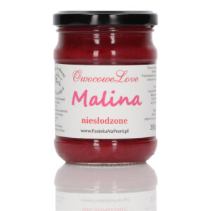 Dżem Owocowe Love Niesłodzone Malina 250 g