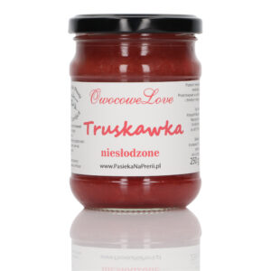 Dżem Owocowe Love Niesłodzone Truskawka 250 g