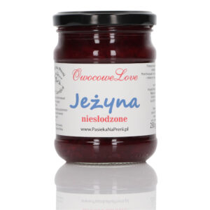 Dżem Owocowe Love Niesłodzone Jeżyna 250 g