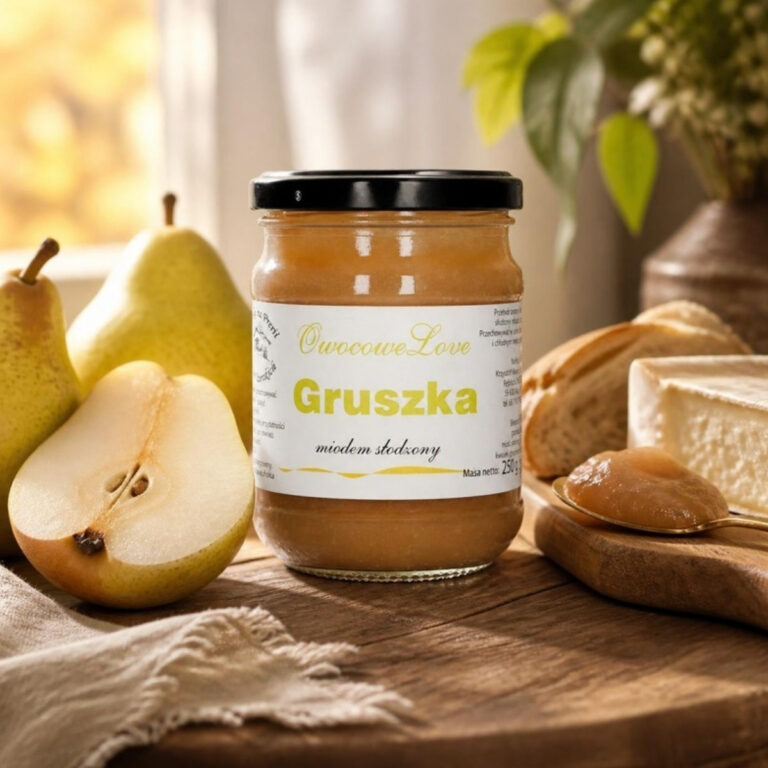 Dżem Owocowe Love Gruszka