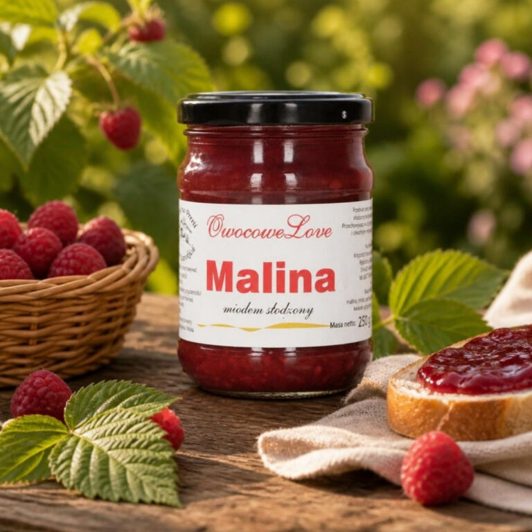 Dżem Owocowe Love Malina