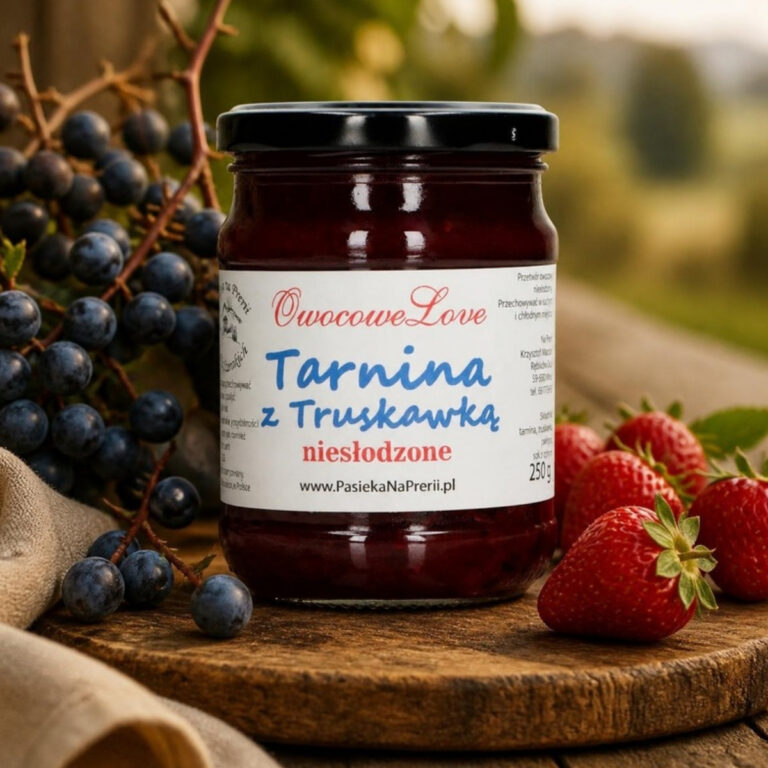Dżem Owocowe Love Tarnina z Truskawką