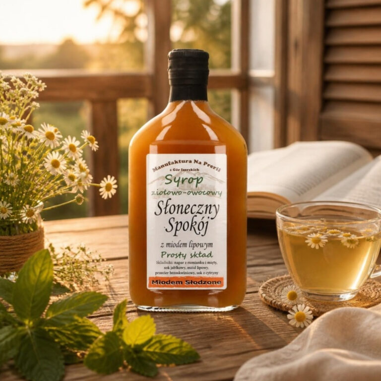 Syrop ziołowo-owocowy Słoneczny Spokój